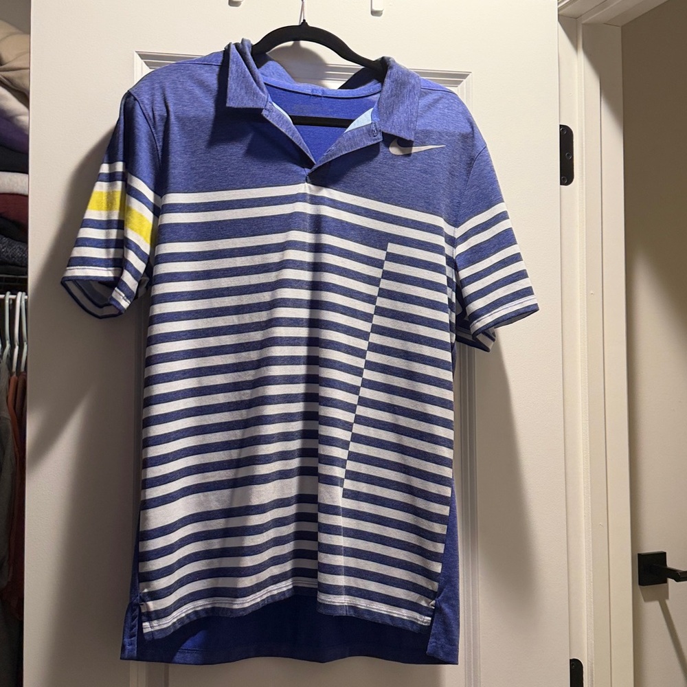 Nike Blue Polo Shirt